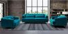Menzzo Sofa, Blau Grün, L198 x T86 x H71 cm Bild 2