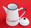 Kaffeekanne 578TB Coffee emailliert 22cm Wasserkanne Kanne Emaille Nostalgie Teekanne Bild 3