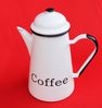 Kaffeekanne 578TB Coffee emailliert 22cm Wasserkanne Kanne Emaille Nostalgie Teekanne Bild 5