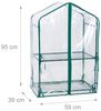 Relaxdays Balkon Gewächshaus mit PVC-Folie Bild 4