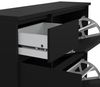 Dmora - Schuhschrank Maxime, Schuhregal, Mehrzweck-Eingangsgarderobe, Möbel für Schuhe, 109x32 h93 cm, Schwarz Bild 5