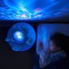 Pabobo - Nachtlicht Aqua Dream Baby Schildkröte mit Animeprojektionen & beruhigenden Geräuschen – Wiegenlied, weiße Geräusche & Meeresmelodien – Reaktivierung beim Weinen – wiederaufladbar mit USB-C Bild 2