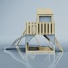 PolarPlay Spielturm Anika aus Holz in Blau Bild 3