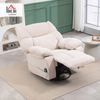 HOMCOM Massagesessel Fernsehsessel, TV-Sessel, 360° drehbar (Ruhesessel, 1-St, Relaxsessel), für Wohnzimmer, Beige Bild 2