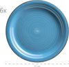 Mäser 931602 Tafelservice Lumaca für 6 Personen, Steingut, dunkelblau (1 Set, 12-teilig) Bild 3