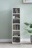 Standregal, Bücherregal mit 6 Fächern, weiß, 21 x 91 x 25,5 cm Bild 5