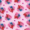 BERONAGE Spannbettlaken Miraculous Ladybug Spannbettlaken Herz Pink Rosa 90/100 x 190/200 cm, 100% Baumwolle, Gummizug: ja, (1 Stück) Bild 3