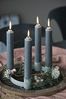 IB Laursen Advents Anhänger Set 1-4 Kerze Zahlen Tannenbaum Metall Weihnachten Bild 4