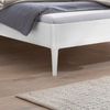 Hasena Lounge Busseto 160x200 MDF weiss - Fusshöhe 25 cm Massivholzbett Bild 5