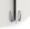 Hängeschrank >Nova< in matt weiss - 80x60x28cm (BxHxT) Bild 5