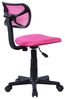IDIMEX Schreibtischstuhl MILAN, Kinderzimmer Drehstuhl mit ergonomischer Rückenlehne atmungsaktiv Pink Bild 4