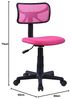 IDIMEX Schreibtischstuhl MILAN, Kinderzimmer Drehstuhl mit ergonomischer Rückenlehne atmungsaktiv Pink Bild 2
