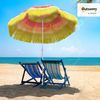 Outsunny Sonnenschirm Hawaiischirm, höhenverstellbar, neigbar, Ø160 x 190cm, LxB: 160x160 cm, Strandschirm, Hawaiischirm, Ø160 x 190cm Bild 2