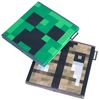 MINECRAFT - Aufbewahrungsboxen im 2er Set, faltbare Stoffboxen mit Stauraum, Creeper Design Bild 2