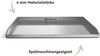 BURNHARD® Edelstahl Plancha Set Fred 41,5 x 40,0 cm mit 2-tlg. Grillspachtel und Grillschaber Set - Multi-Color - #946147 Bild 4