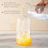 KONZEPT Gläser-Set 6 teilig mit Rillenstruktur (480 ml), Trinkgläser hohe Qualität, 6-tlg, Bleifreies Glas, Hergestellt in der EU Bild 5