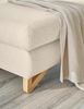 Ecksofa Skalm in Creme mit Bettfunktion 284 cm Bild 5
