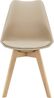 Esszimmerstuhl Fläten 6er Set Kunstleder Beige [en. casa] Bild 4