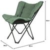 Bo-Camp Schmetterling Stuhl Himrod Camping Garten Lounge Stuhl Sessel Klappstuhl Grün Bild 2