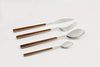 PINTINOX Besteck-Set Sushi (24-tlg), 6 Personen, Edelstahl 18/0, mit Kunststoffgriff in Holz-Optik Bild 2