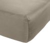 Bettwaesche-mit-Stil Mako-Satin Spannbettlaken braun 180x200cm Bild 2