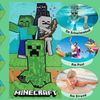 Minecraft Creeps Strandtuch für Jungen 70x140 cm Handtuch Duschtuch Creeper aus 100% Baumwolle Bild 5