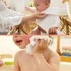 LIUNIAN 10 PACKS Baby Musselin Waschlappen, 100% Baumwolle, natürliche Baby-Tücher, extra weiches, atmungsaktives Neugeborenes Baby-Gesichtstuch für empfindliche Haut, 12\"x12\" Bild 5