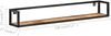 vidaXL Wandregale 2 Stk. 120 cm Raues Mangoholz 320673 Bild 2