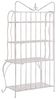 Regal PAVONA Metall 94 cm 50 cm Helles Beige Bild 5