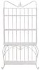 Regal PAVONA Metall 94 cm 50 cm Helles Beige Bild 4