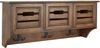 SAFAVIEH Rustikal Hölzernes Hängeregal mit, Honig, 70 × 20 × 30 Bild 3