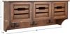 SAFAVIEH Rustikal Hölzernes Hängeregal mit, Honig, 70 × 20 × 30 Bild 4