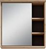 byLIVING Badmöbelset Wellness / 2-teilig/Spiegelschrank und Waschbeckenunterschrank/LED-Beleuchtung/Spiegel/Waschtisch/Hängeschrank/viel Stauraum (Artisan-Eiche-Optik) Bild 5