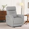 M MCombo Relaxsessel mit Liegefunktion, Fernsehsessel Elektrisch Verstellbar, TV Sessel, Recliner Chair, USB & Seitentasche, Sessel Wohnzimmer Relax, 7077 (Hellgrau) Bild 2