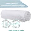 roba Matratzenschoner 'safe asleep®' - 90 x 200 bis 100 x 200 cm - Feuchtigkeitsschutz - Weiß Bild 4