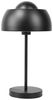 'Senette' Tischlampe Schwarz Metall 44 cm runder Schirm Kabel mit Schalter Industrie Look Bild 1