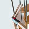 roba Treppenschutzgitter 'Safety Up' 93,5 - 120,5 cm - ohne Bohren mit Ampelfunktion - Holz massiv Bild 3