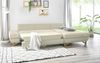 Ecksofa Skalm in beige mit Bettfunktion 284 cm Bild 3