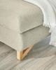 Ecksofa Skalm in beige mit Bettfunktion 284 cm Bild 5