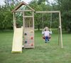 Wendi Toys Holz 'Pelikan', inkl. Picknicktisch, Schaukel und Rutsche, Natur, 280 x 270 x 270 cm, max. Belastbarkeit 50 kg Bild 2