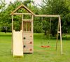 Wendi Toys Holz 'Pelikan', inkl. Picknicktisch, Schaukel und Rutsche, Natur, 280 x 270 x 270 cm, max. Belastbarkeit 50 kg Bild 3