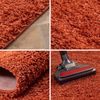Carpettex Hochflor-Teppich Unicolor - Einfarbig, Rechteckig, Höhe: 30 mm, Einfarbig Shaggy Teppich Wohnzimmer Langflor versch. farben und größen Bild 2