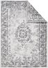 carpet city In- & Outdoor-Teppich Grau - Wendeteppich - 200x290 cm - Ornamente - Wetterbeständig für Balkon, Terrasse - Teppiche Modern Indoor Wohnzimmer, Küche Bild 2