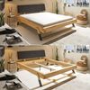 Balkenbett Doppelbett LOBIA Massivholzbett Fichte geölt 180 x 200 Bild 5