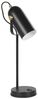 'Tyria' Tischlampe Schwarz 48 cm aus Metall Glockenförmig Elegant Modern Retro Stil Bild 1