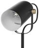 'Tyria' Tischlampe Schwarz 48 cm aus Metall Glockenförmig Elegant Modern Retro Stil Bild 5