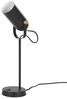 'Tyria' Tischlampe Schwarz 48 cm aus Metall Glockenförmig Elegant Modern Retro Stil Bild 4