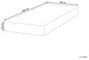 Taschenfederkernmatratze FLUFFY mittel 90 x 200 cm Bild 2
