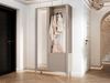 'Mirkosa' Garderobe-Set, Holz Cashmere, 197 x 33 x 105 cm Bild 2