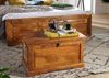 Truhe Akazie 90x50x50 honig lackiert OXFORD #0323 Bild 3